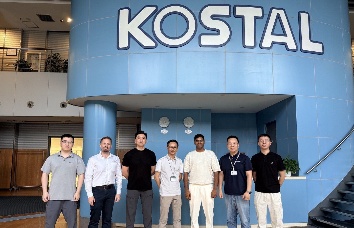 Client team with a robotics manufacturer